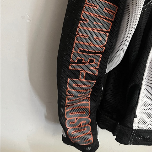 Harley-Davidson® Men's Bar & Shield Logo Mesh Jacket White Sz 2XL - Picture 4 of 14